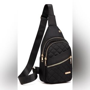 NWT Crossbody Small Sling Backpack Sling Bag for Women Men, Chest Bag Daypack